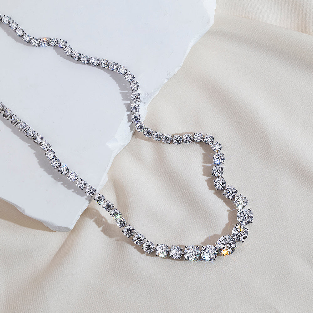 Econ-900 "Celestial Whisper" Lab-Grown Diamond Necklace