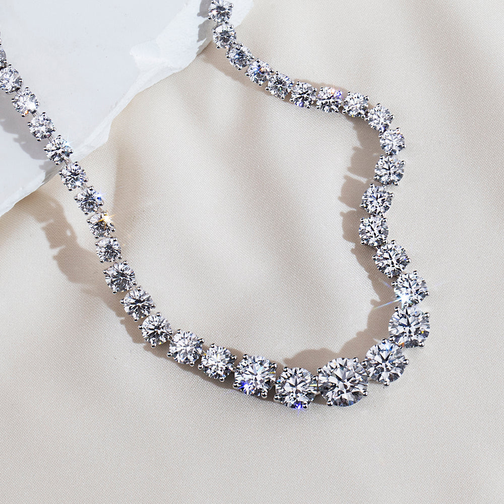 Econ-900 "Celestial Whisper" Lab-Grown Diamond Necklace