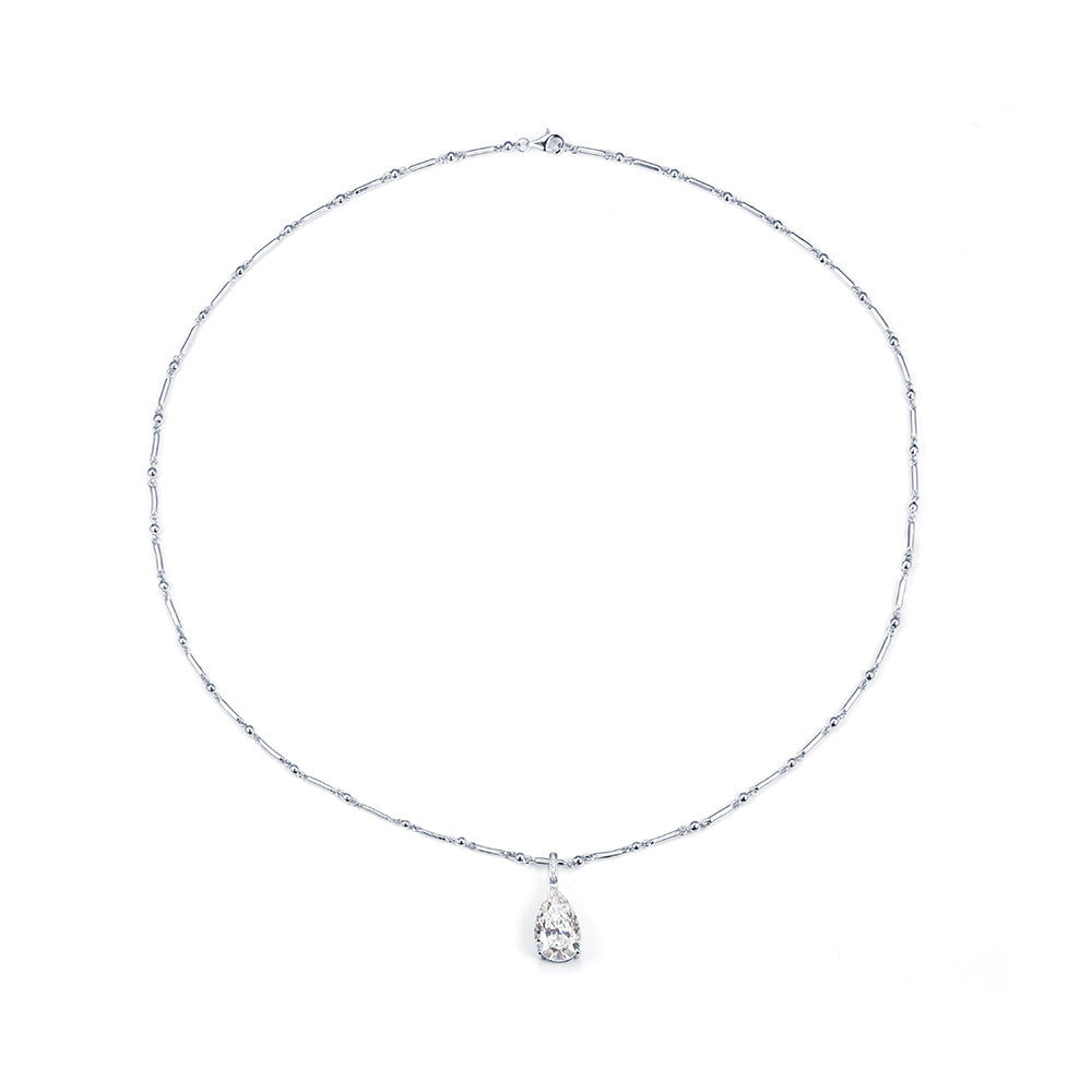 Econ-891 — The Celestial Drop Lab Diamond Pendant