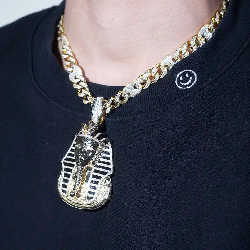 Econ-003 — The Pharaoh's Legacy Lab Diamond Pendant