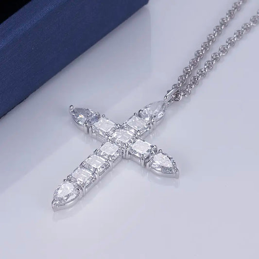 Econ-001 — The Sacred Geometry Lab Diamond Cross Pendant