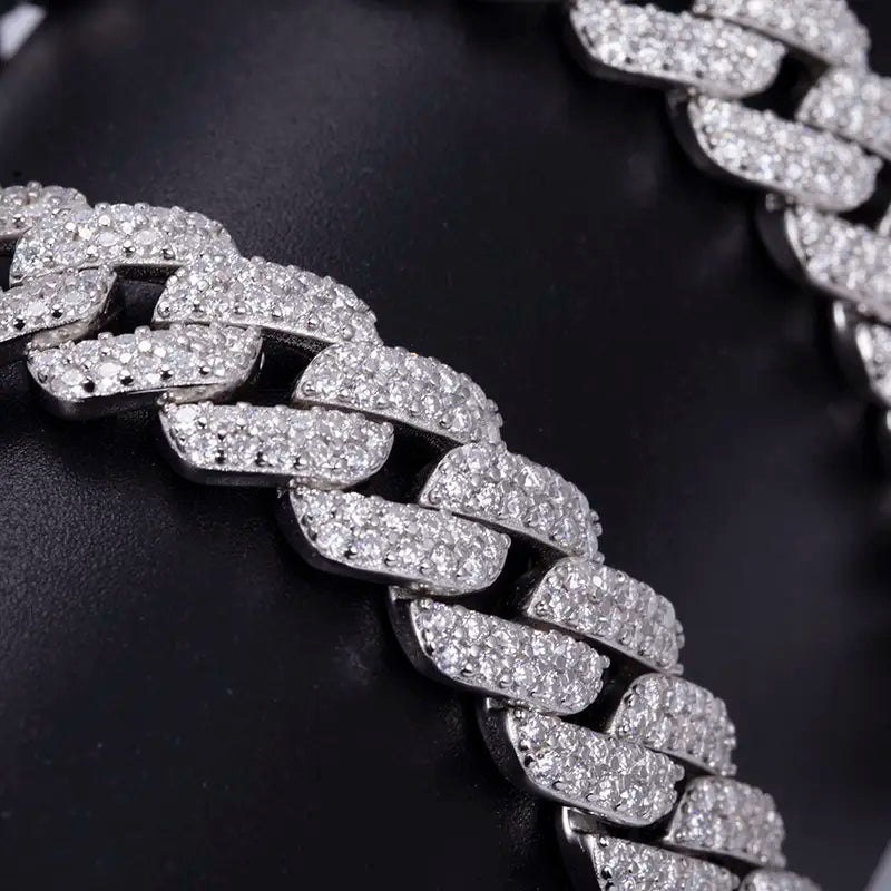 Ecoc-002 — The Monarch Frost Cuban Link Necklace