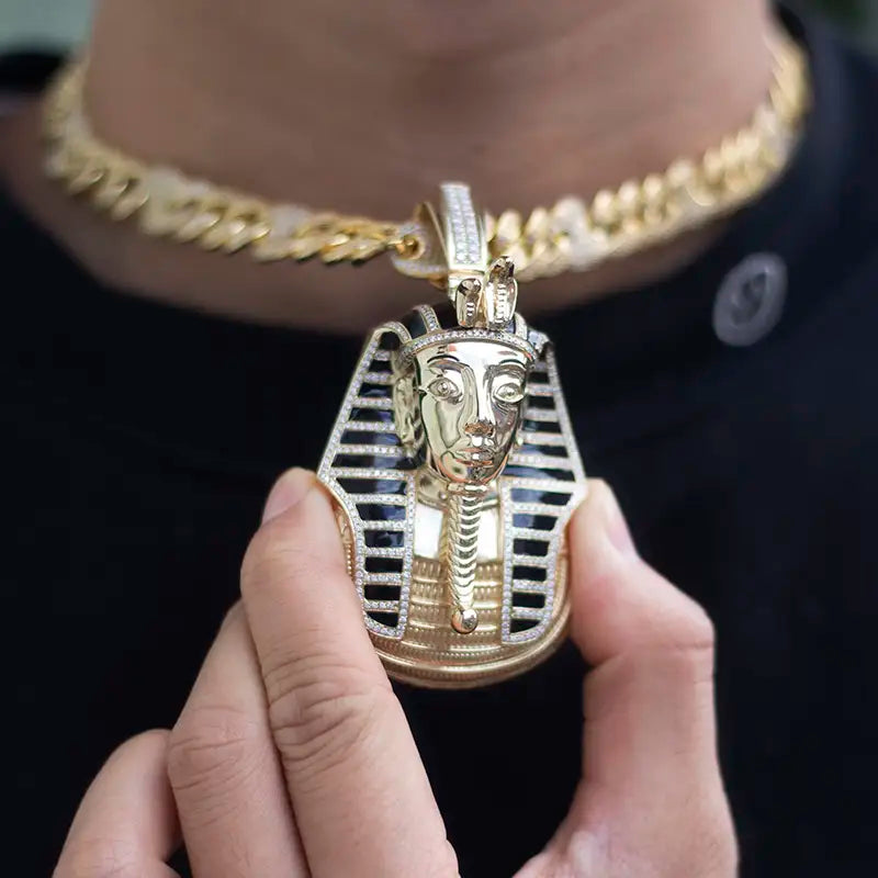 Econ-003 — The Pharaoh's Legacy Lab Diamond Pendant