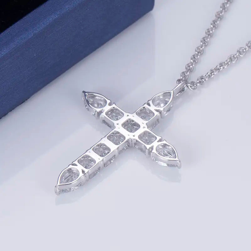 Econ-001 — The Sacred Geometry Lab Diamond Cross Pendant