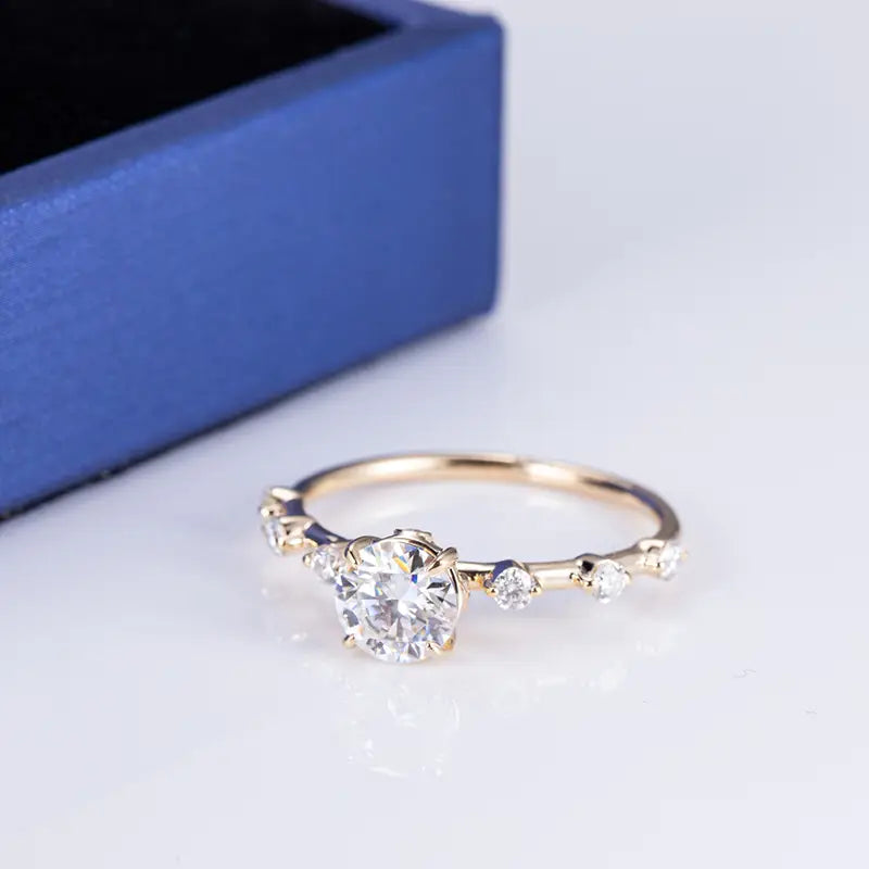 Eco-509 | 14K Classic Lab Diamond Eternity Ring By Ecogemma