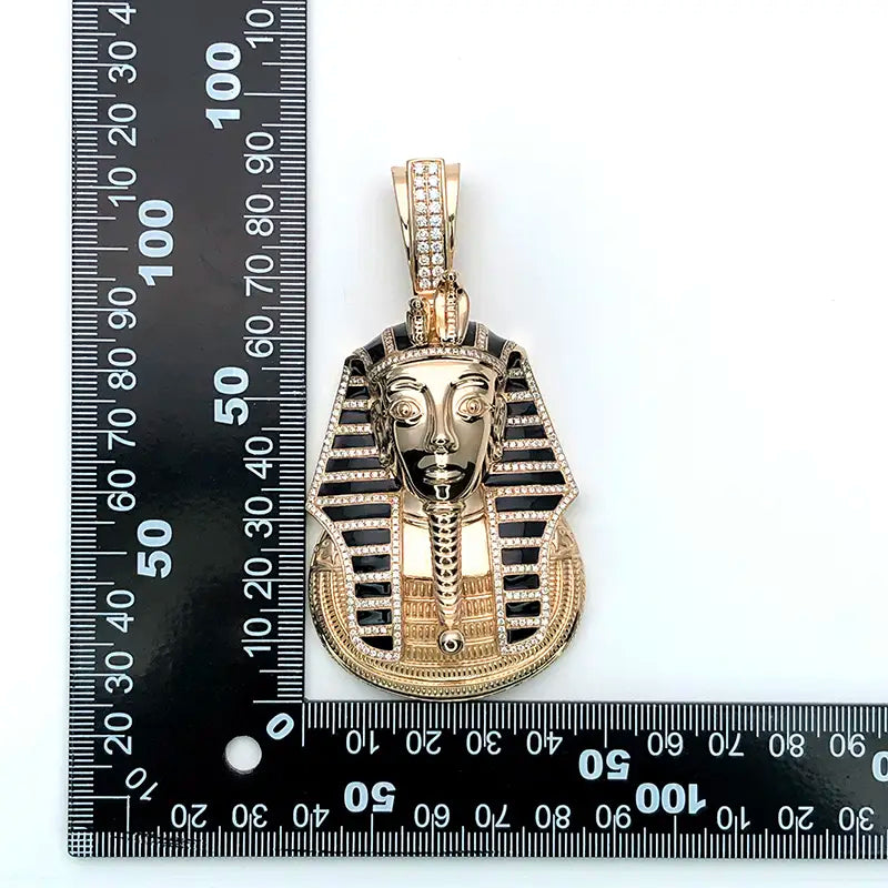 Econ-003 — The Pharaoh's Legacy Lab Diamond Pendant