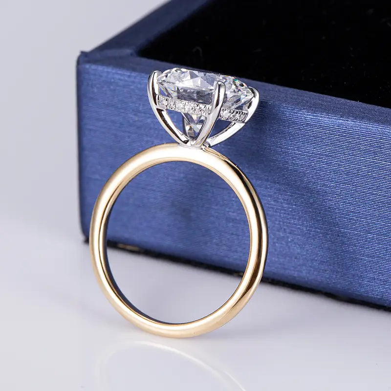 Eco-506 | Solitaire Lab-Grown Diamond Ring in 18K Gold By Ecogemma