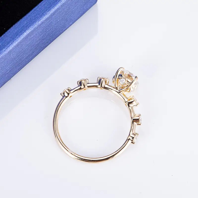 Eco-509 | 14K Classic Lab Diamond Eternity Ring By Ecogemma