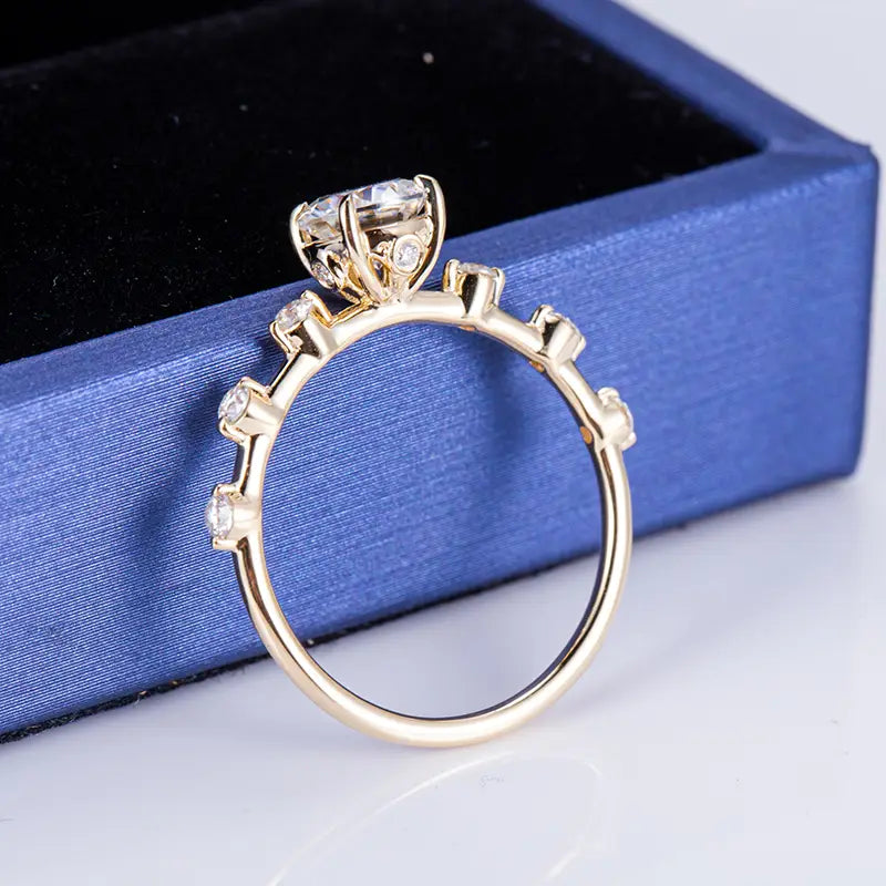 Eco-509 | 14K Classic Lab Diamond Eternity Ring By Ecogemma
