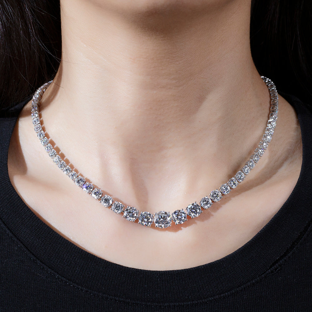 Econ-900 "Celestial Whisper" Lab-Grown Diamond Necklace