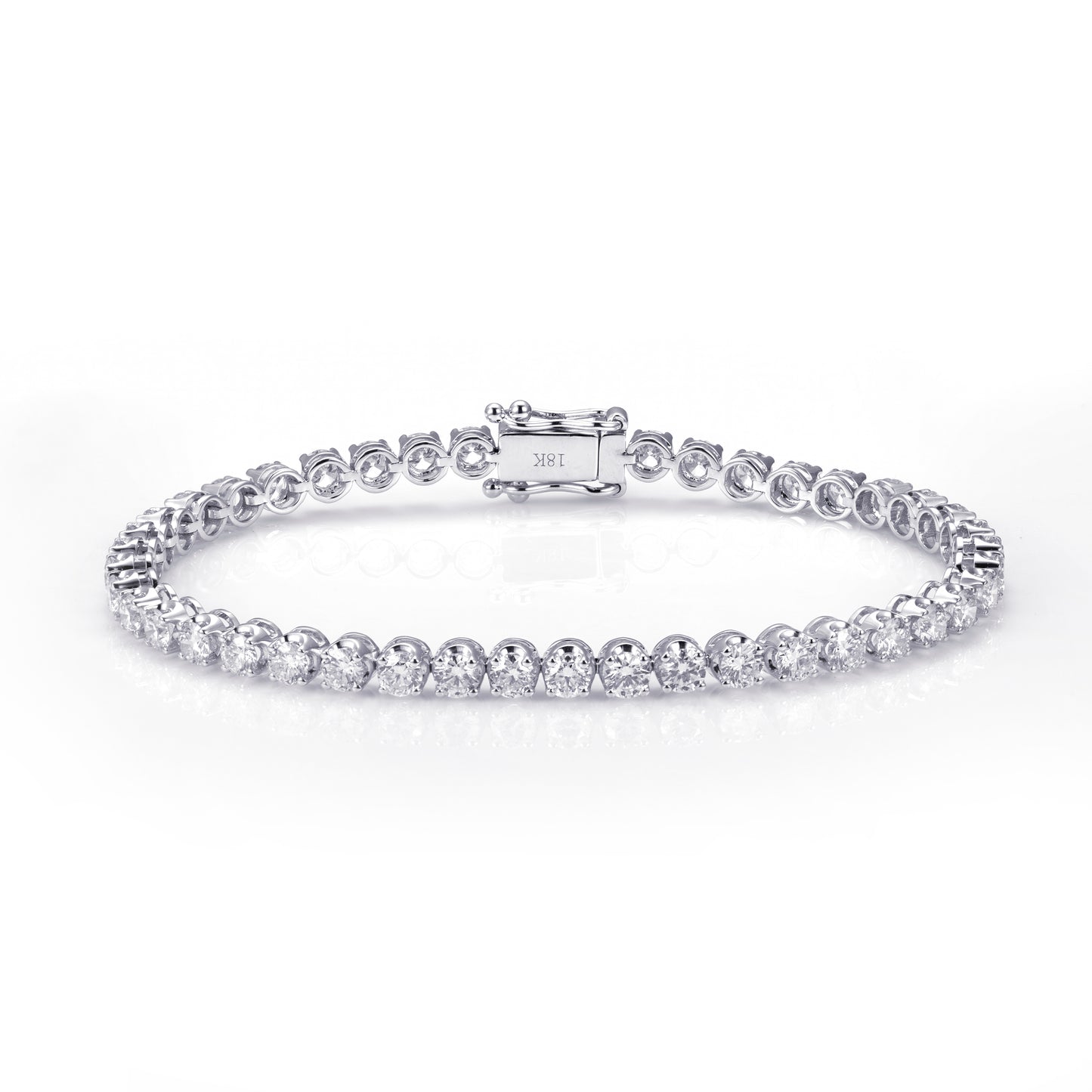Ecob-565 "Celestial Lineage" Lab-Grown Diamond Tennis Bracelet