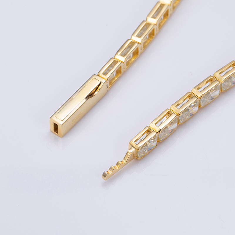Ecob-568 "Signature Vault" Lab-Grown Diamond Link Bracelet