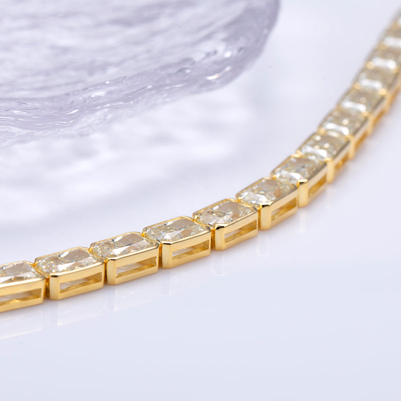 Ecob-568 "Signature Vault" Lab-Grown Diamond Link Bracelet