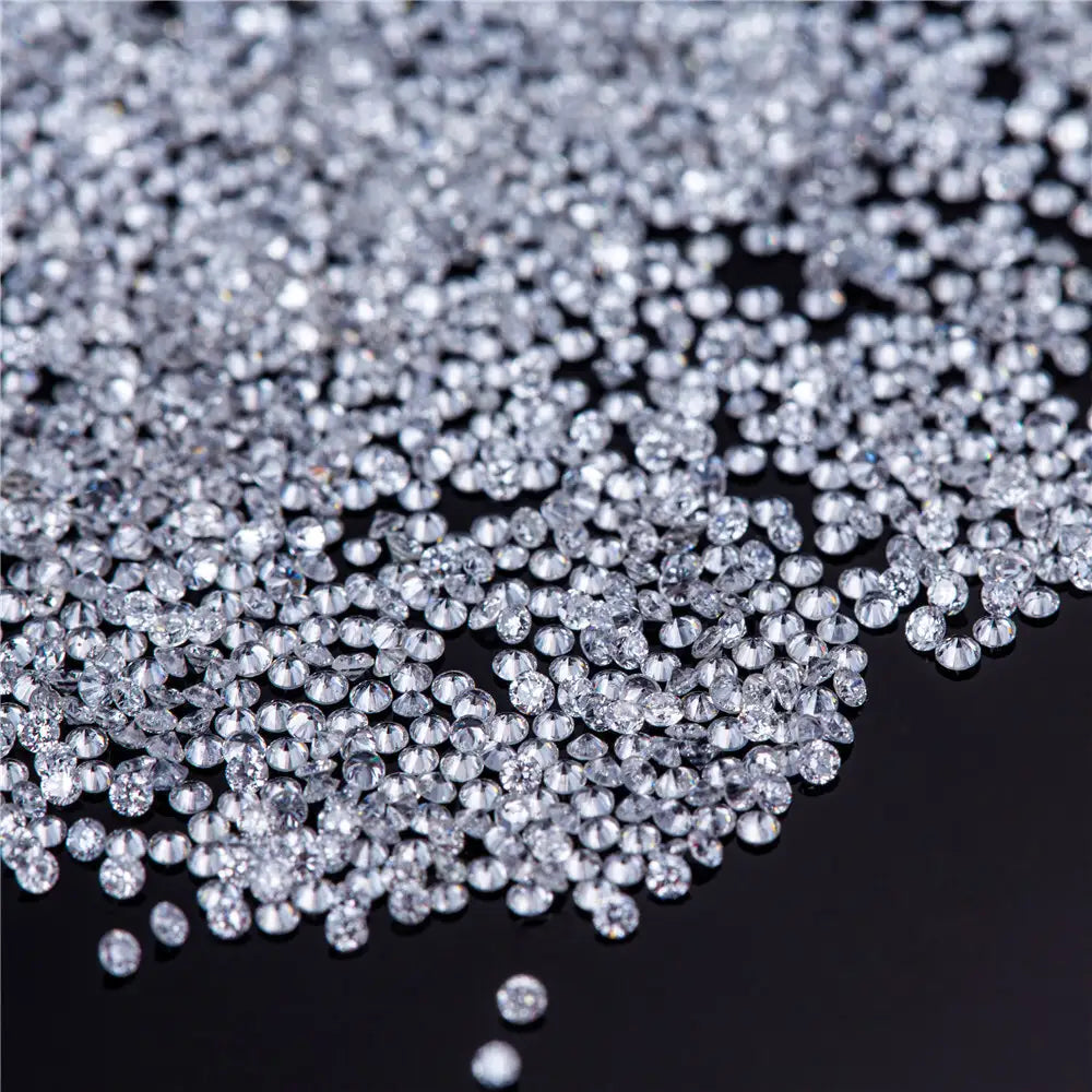 Premium Melee Lab-Grown Diamonds (HPHT, DEF / VVS–SI, 1mm–4mm)