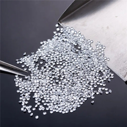 Premium Melee Lab-Grown Diamonds (HPHT, DEF / VVS–SI, 1mm–4mm)