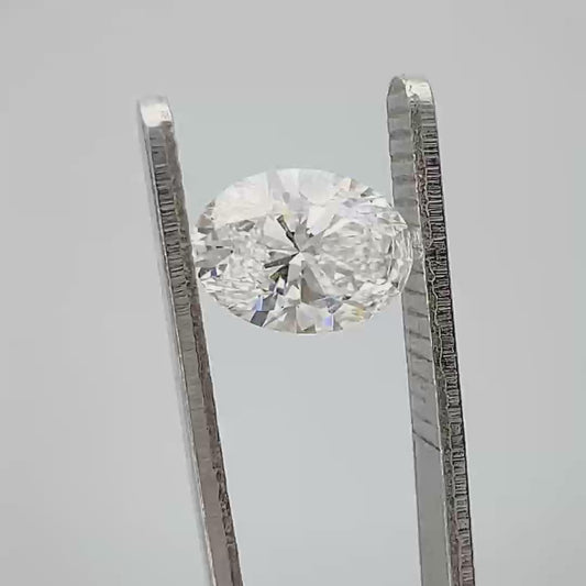 Oval Brilliant D VS1 EX 1.03ct HPHT Lab Grown Diamond with IGI Certificate LG717587130