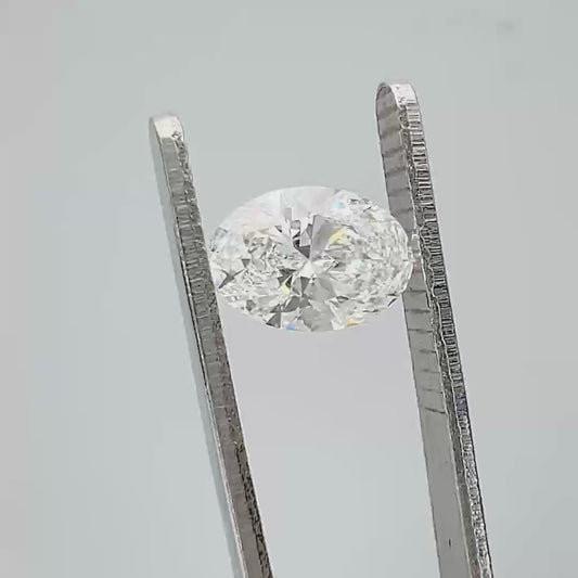 Oval Brilliant D VS1 EX 1.0ct HPHT Lab Grown Diamond with IGI Certificate LG715580395