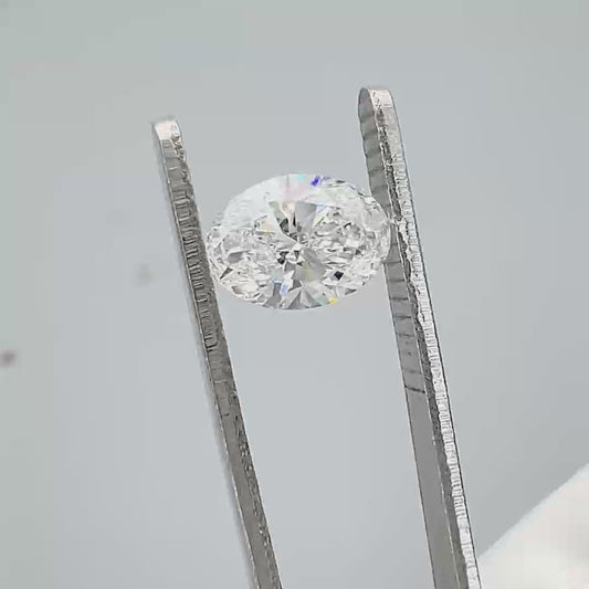 Oval Brilliant D VS1 EX 1.0ct HPHT Lab Grown Diamond with IGI Certificate LG717587064