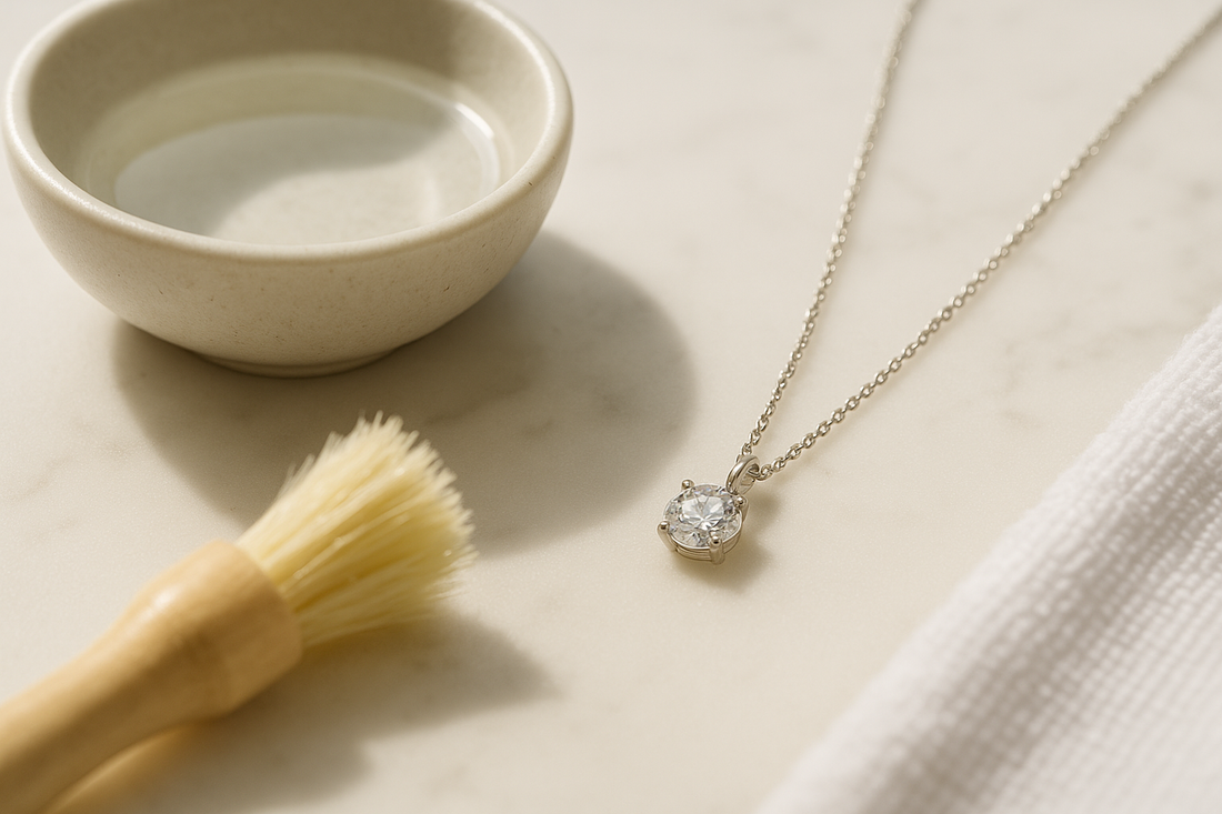 How to Care for Your Diamond Necklace: Cleaning, Storage & Daily Tips