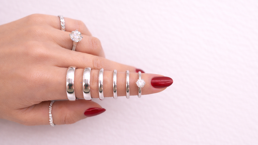 How to Choose the Right Band Width for Your Engagement Ring