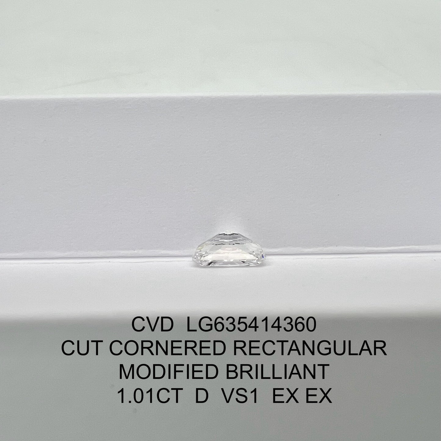 Radiant D VS1 EX EX 1.01ct CVD Lab Grown Diamond with IGI Certificate LG 635414360
