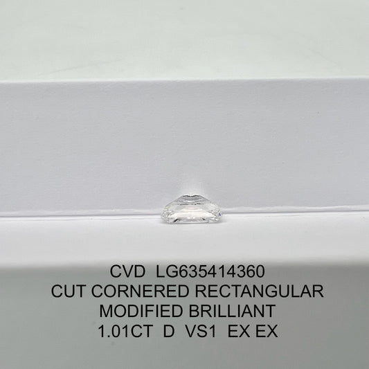 Radiant D VS1 EX EX 1.01ct CVD Lab Grown Diamond with IGI Certificate LG 635414360