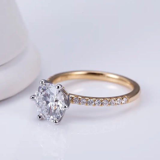 Eco-1000 Customization 1.45CT Lab-Grown Diamond Solitaire Ring