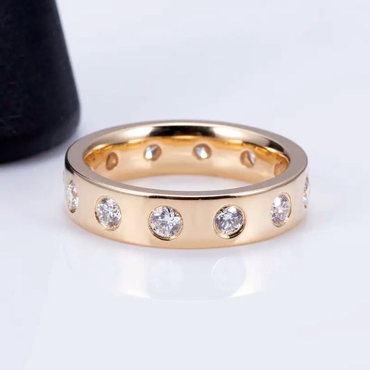Eco-1347 | Custom 18K Lab Diamond Men’s Ring
