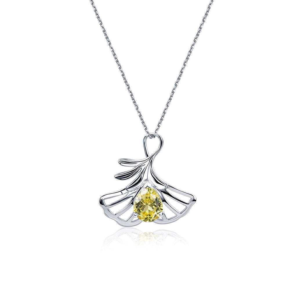 Econ-895 — The Whispering Bloom Lab Diamond Pendant