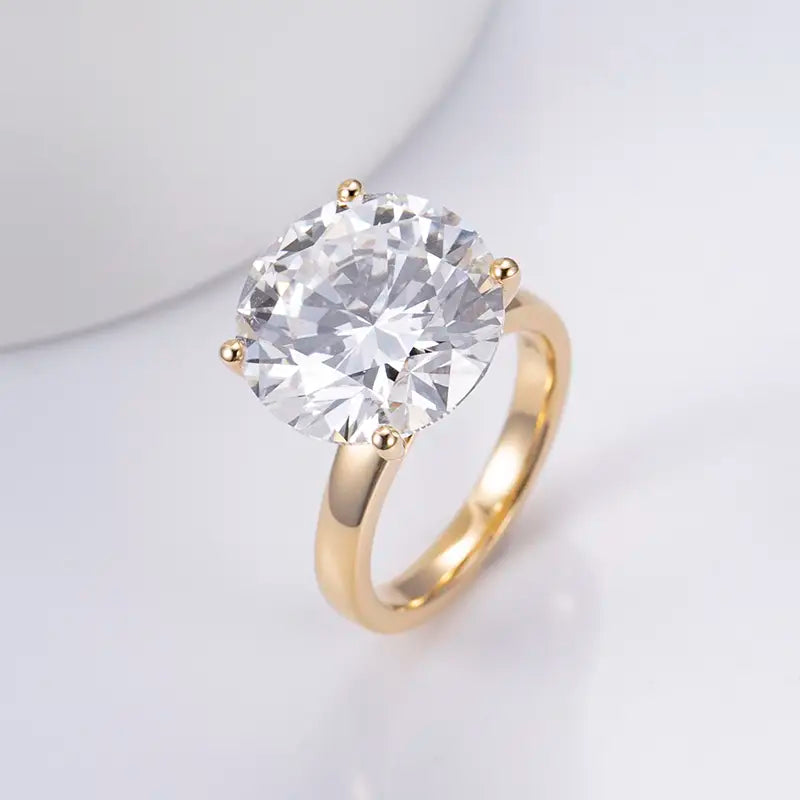 Eco-1421 | 8ct CVD Lab Diamond Halo Ring  By Ecogemma