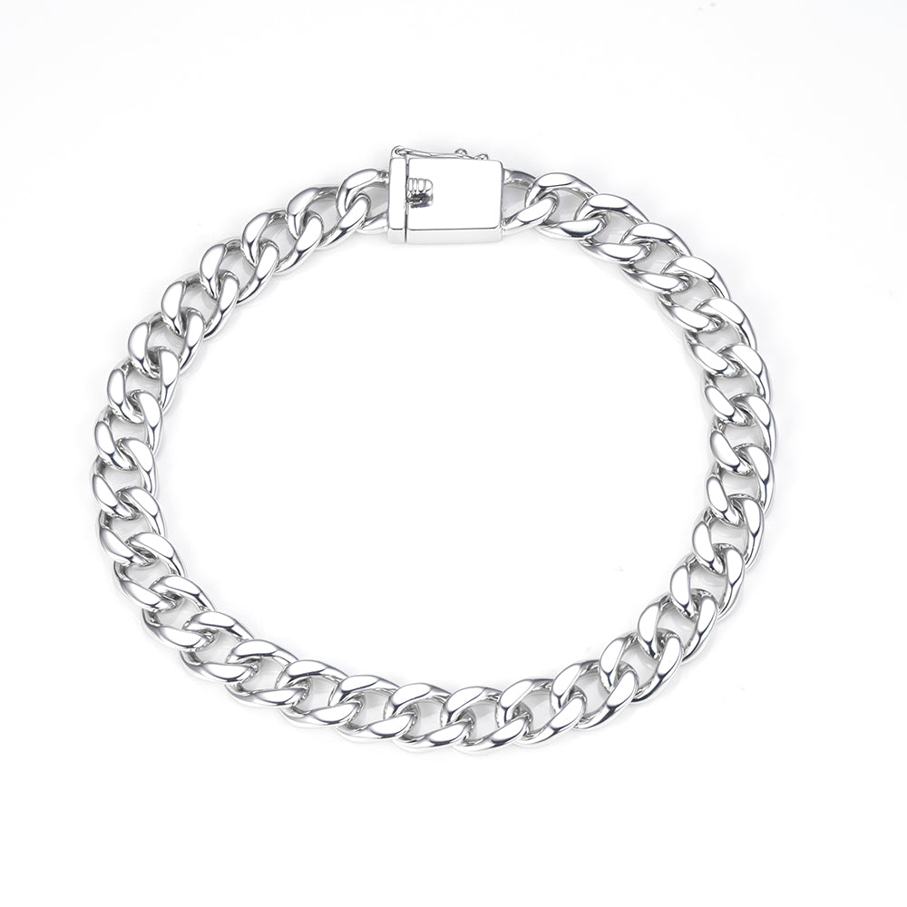 Ecob-620 | Forte Link Lab Diamond Chain Bracelet in 18K Gold