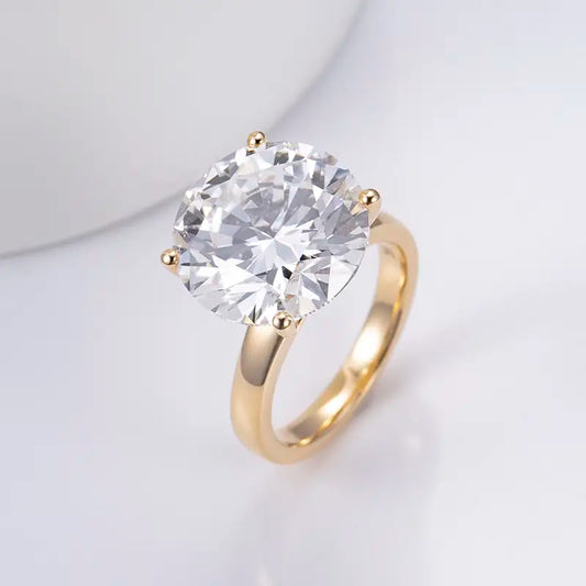 Eco-1421 | 8ct CVD Lab Diamond Halo Ring  By Ecogemma