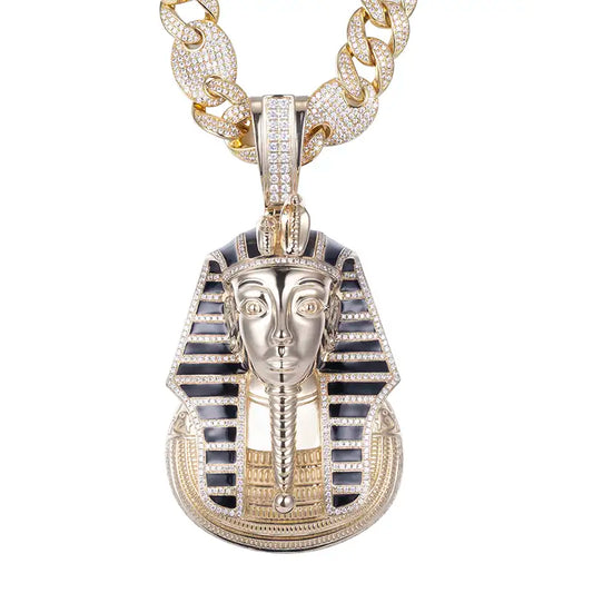 Econ-003 — The Pharaoh's Legacy Lab Diamond Pendant