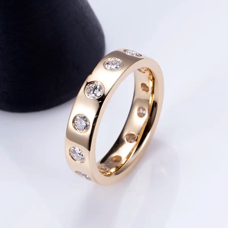 Eco-1347 | Custom 18K Lab Diamond Men’s Ring