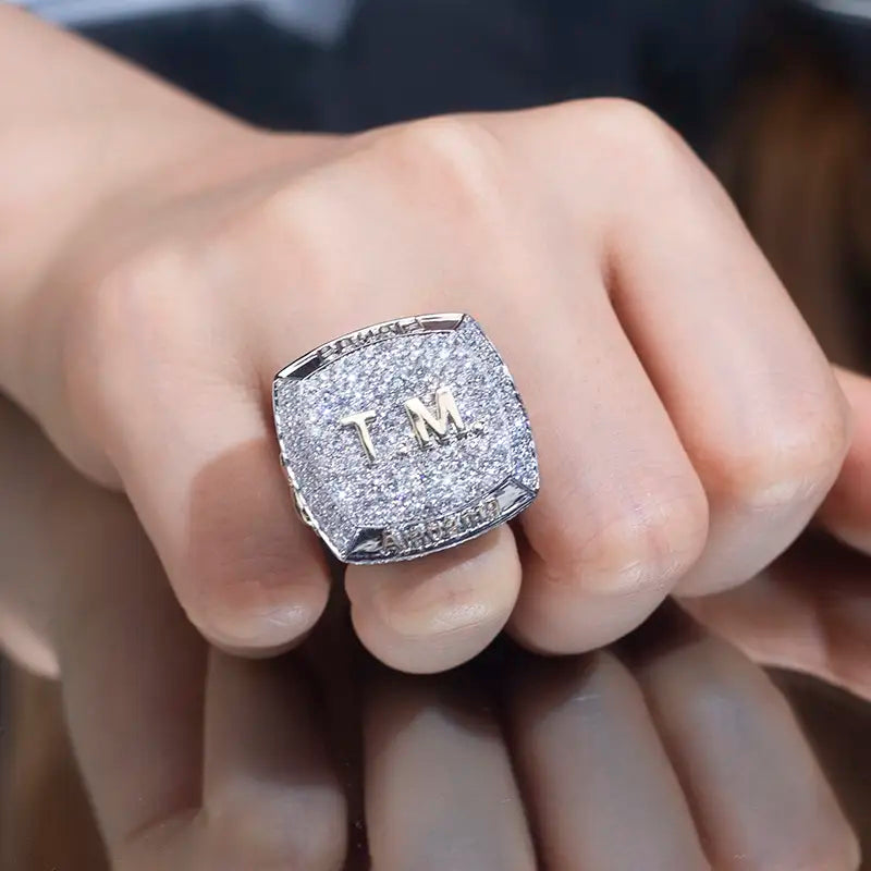 Eco-808 | 10K Gold &amp; 925 Silver Lab Diamond Ring  By Ecogemma