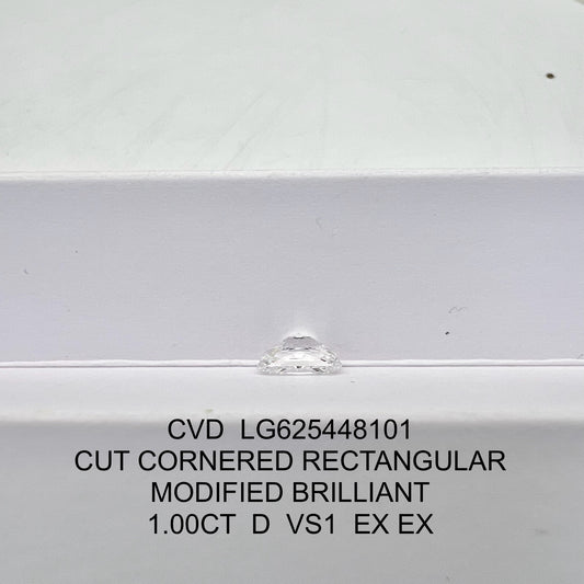 Radiant D VS1 EX EX 1ct CVD Lab Grown Diamond with IGI Certificate LG625448101