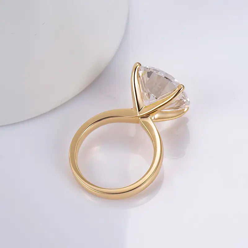 Eco-1421 | 8ct CVD Lab Diamond Halo Ring  By Ecogemma