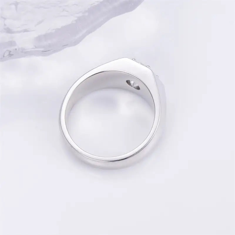 Eco-1441 1CT D VVS2 Lab-Grown Diamond Ring in 14K Gold with IGI Certificate