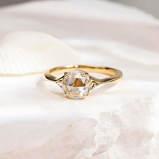 Eco-1714 | Custom Lab Diamond Ring in 18K/14K/10K Gold  By Ecogemma