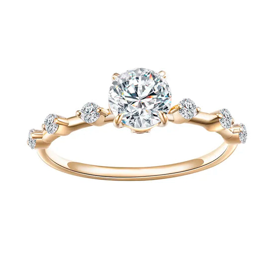 Eco-509 | 14K Classic Lab Diamond Eternity Ring  By Ecogemma