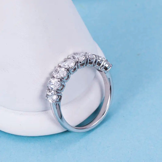 Eco-788 | 18K White Gold Lab Diamond Ring  By Ecogemma
