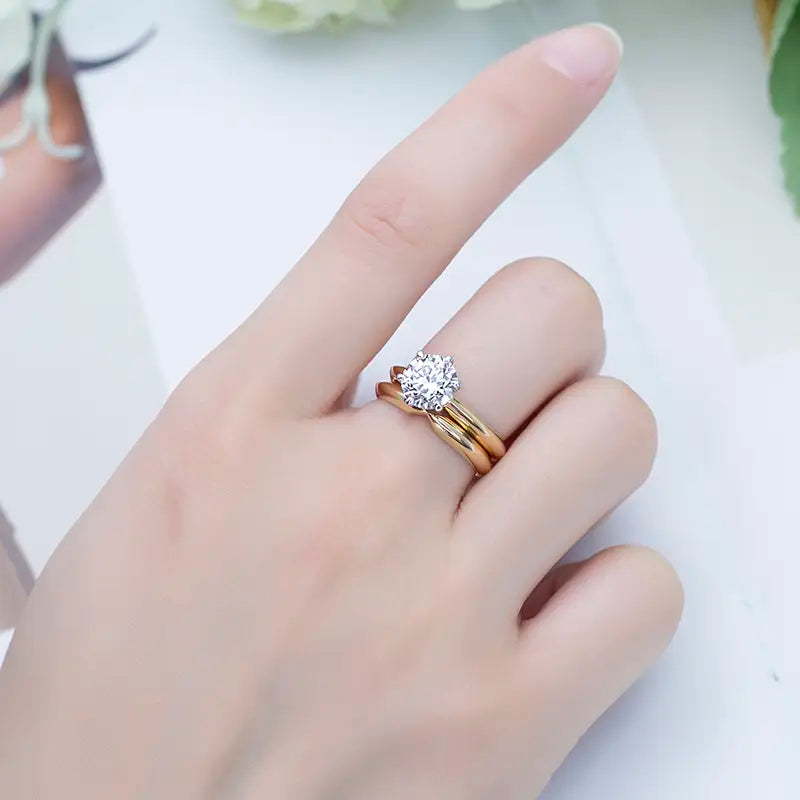 Eco-612 | 1.59 ct Lab Diamond Engagement Ring By Ecogemma