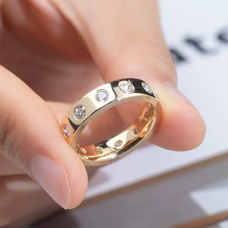 Eco-1347 | Custom 18K Lab Diamond Men’s Ring