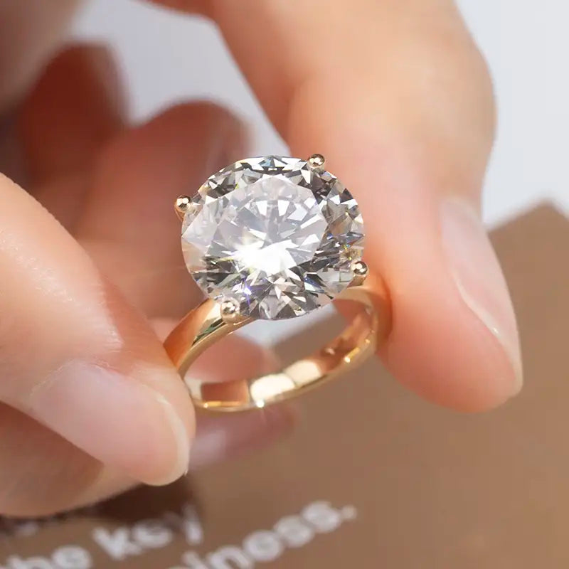 Eco-1421 | 8ct CVD Lab Diamond Halo Ring  By Ecogemma