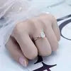 Eco-548 | 10K Rose Gold 1CT Round Lab-Grown Diamond Solitaire Ring