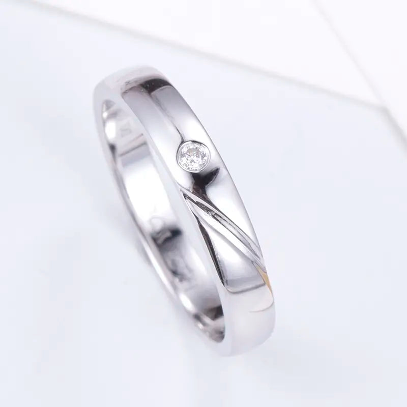Customized Eco-759 | PT950 Platinum 1.8MM Lab-Grown Diamond Men’s Ring