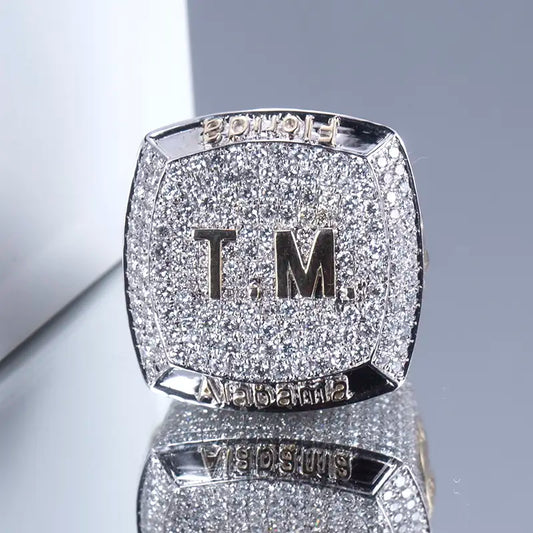 Eco-808 | 10K Gold &amp; 925 Silver Lab Diamond Ring  By Ecogemma