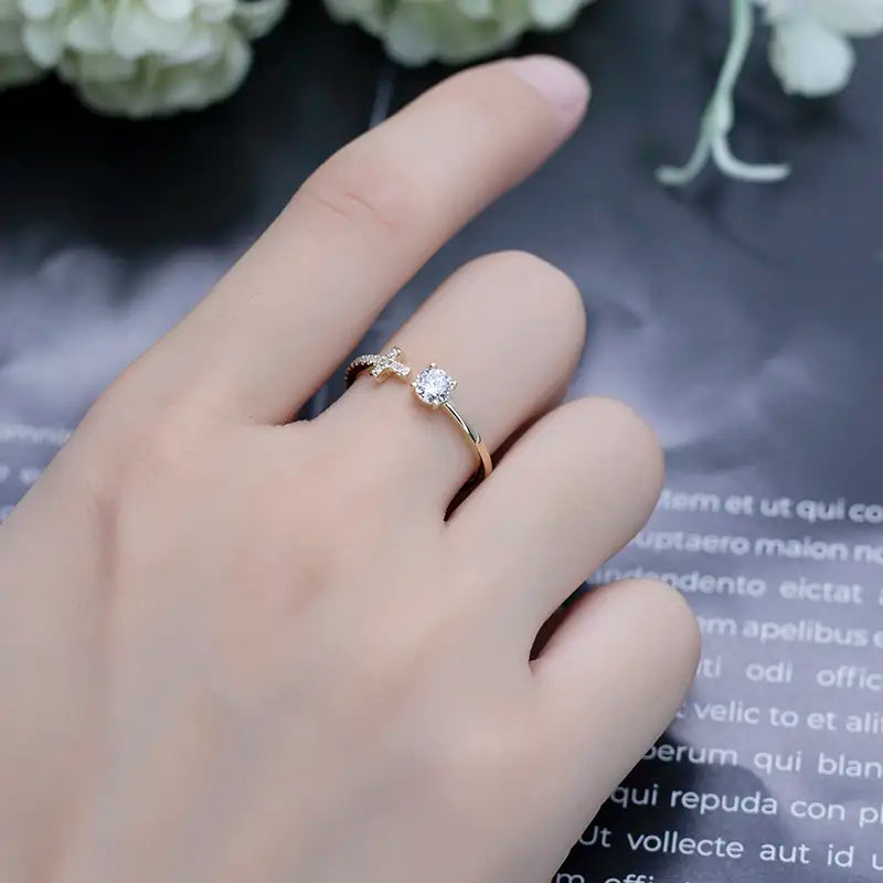 Eco-567 Customized Fashion Lab-Grown Diamond Ring in 18K Gold – Signature by Ecogemma