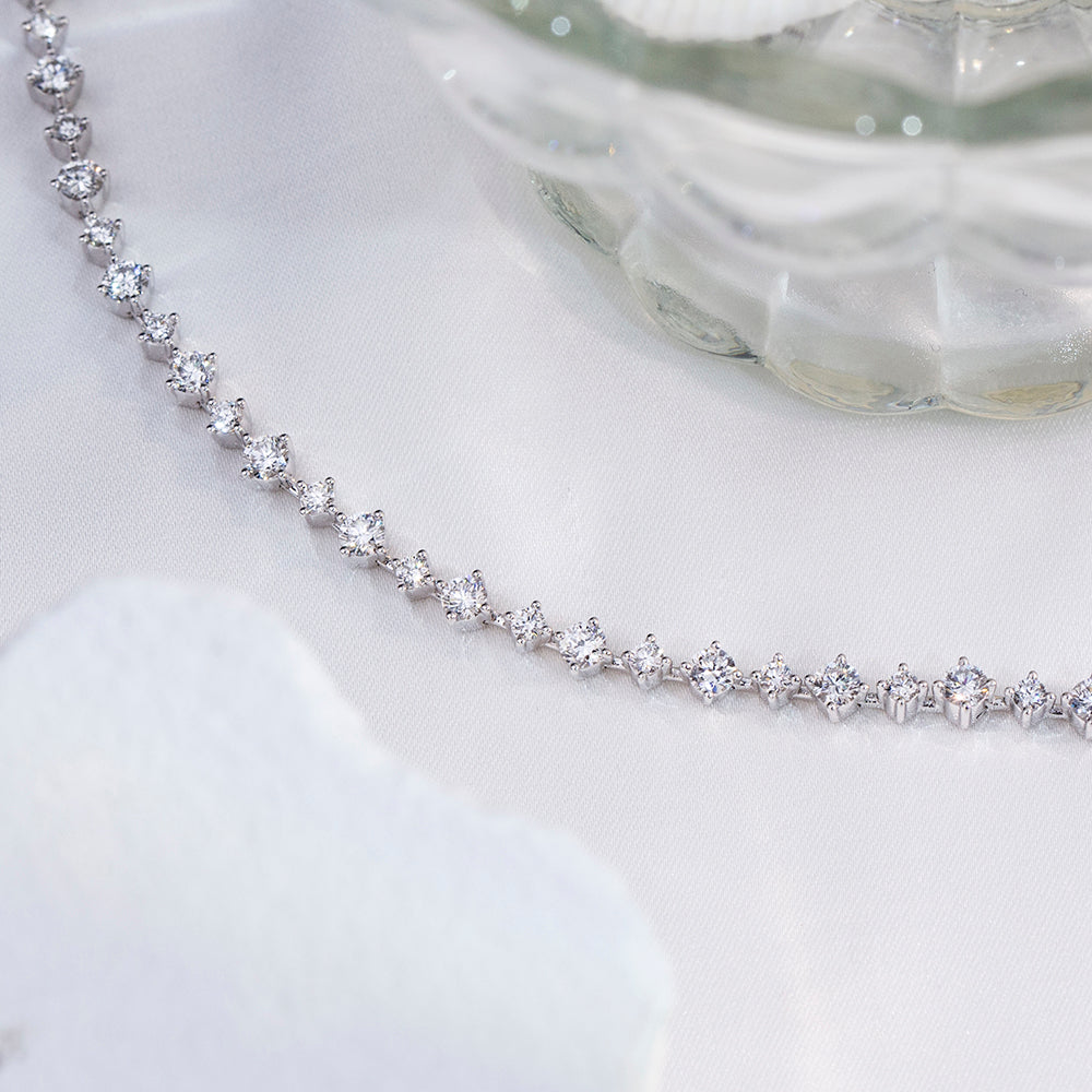 Ecob-631 | Lueur Élégante Lab Diamond Bracelet in 18K Gold