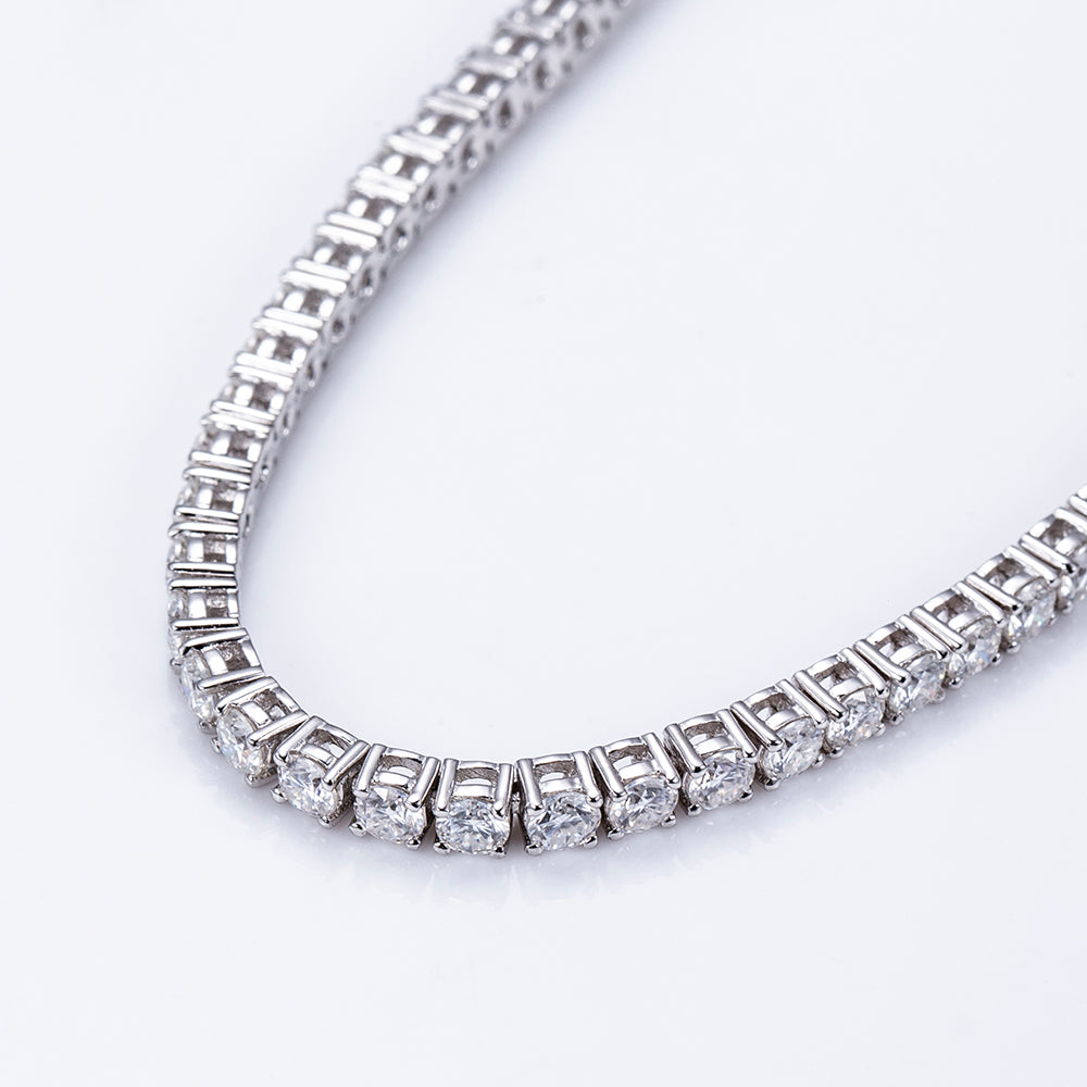 Ecob-603 | Luminara Lab Diamond Tennis Bracelet in 18K Gold